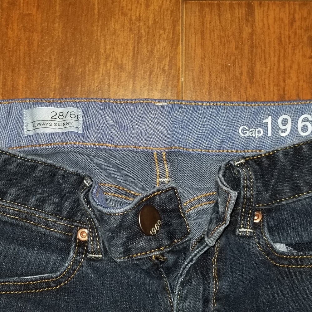 Sz 6L Gap Always Skinny jeans